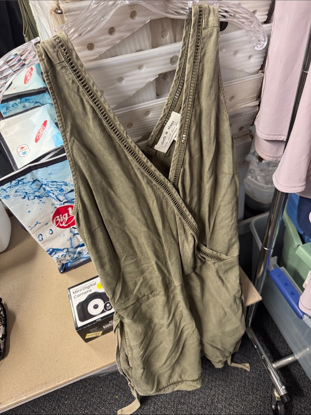 Anthropologie cloth and stone romper xs // 082709